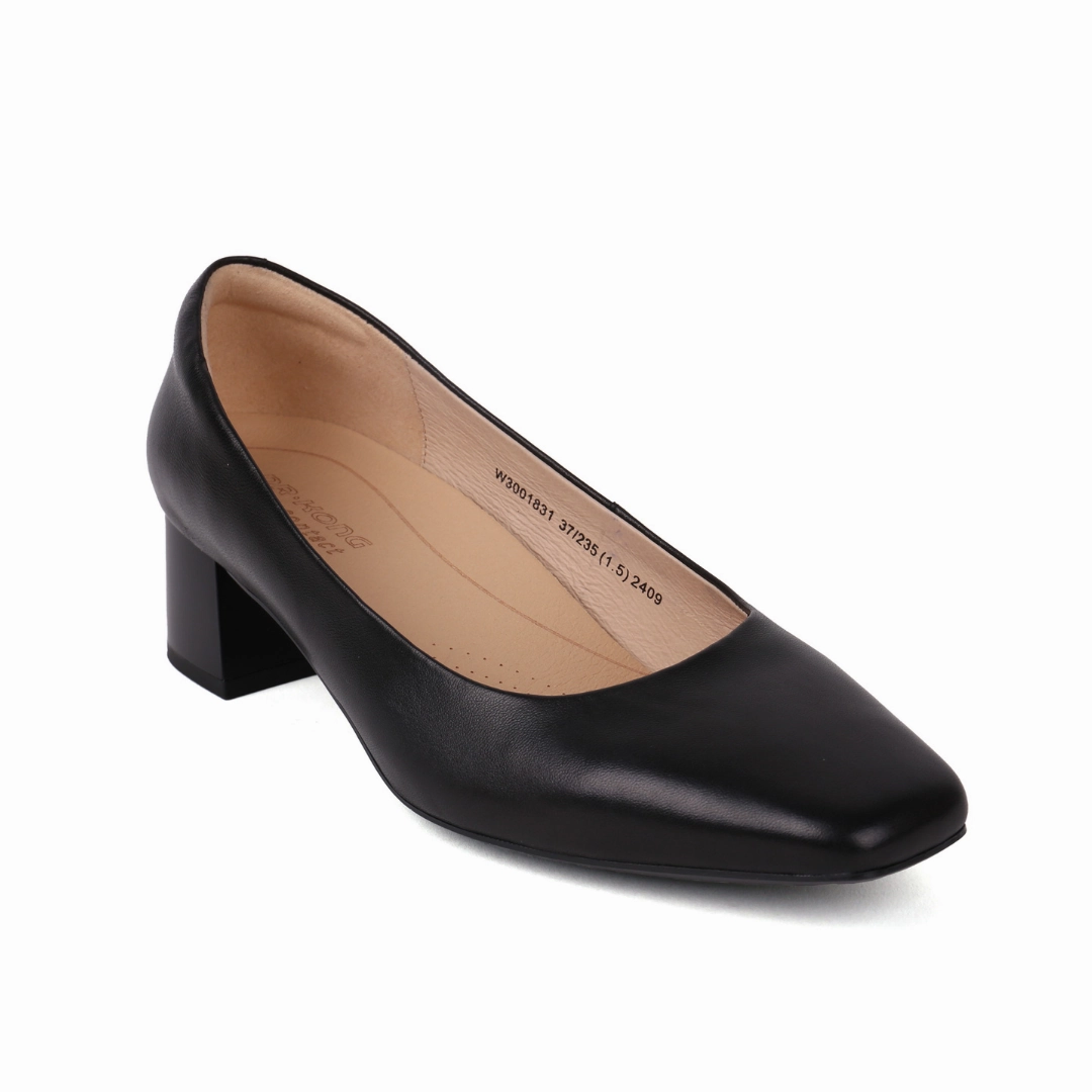 DR.KONG WOMEN COMFORT HEEL SHOES DK-W3001831-BLK Casual Shoes Wide Width