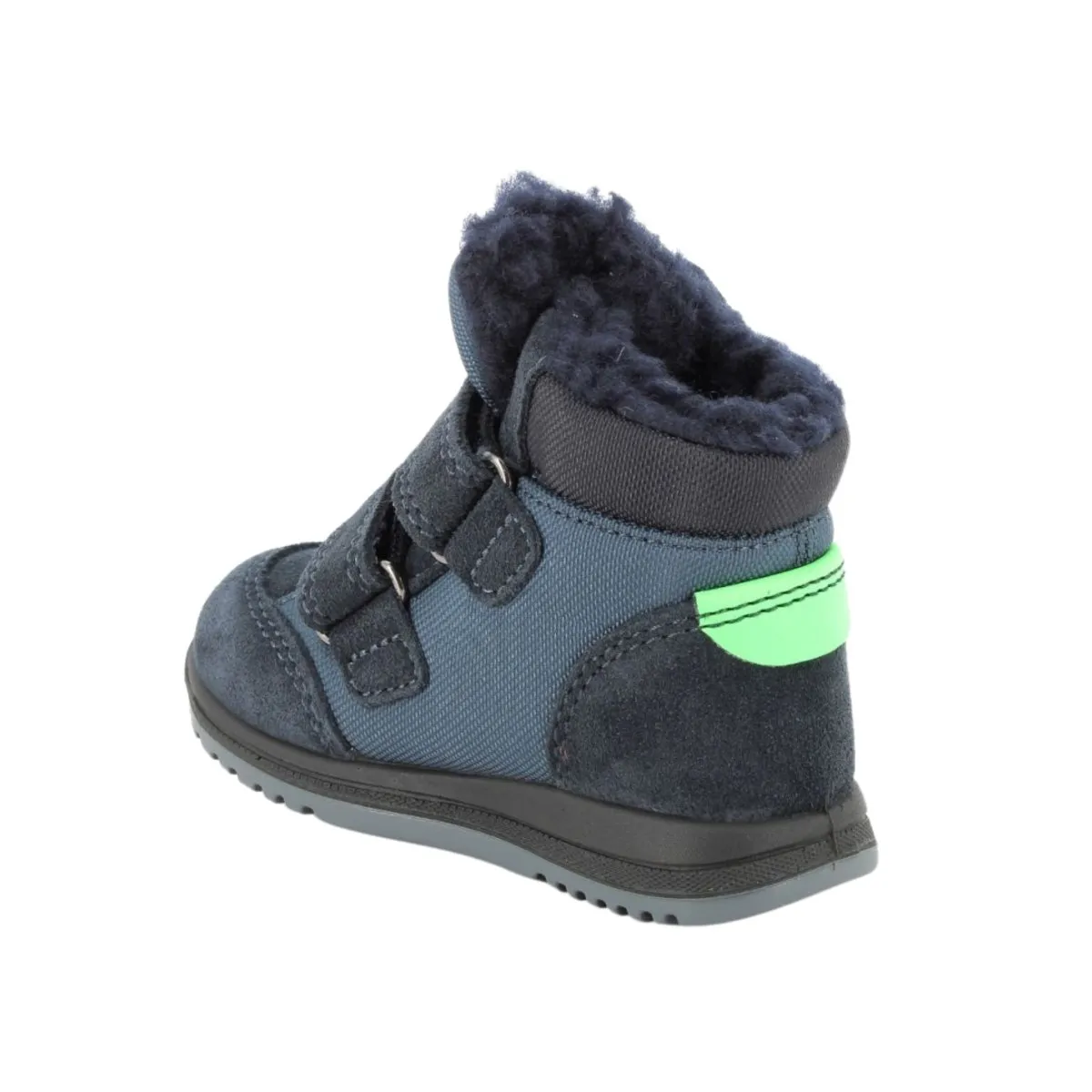 Primigi Toddlerss Navy/Green Gore-Tex Boot Thermo Moc Waterproof Shoes