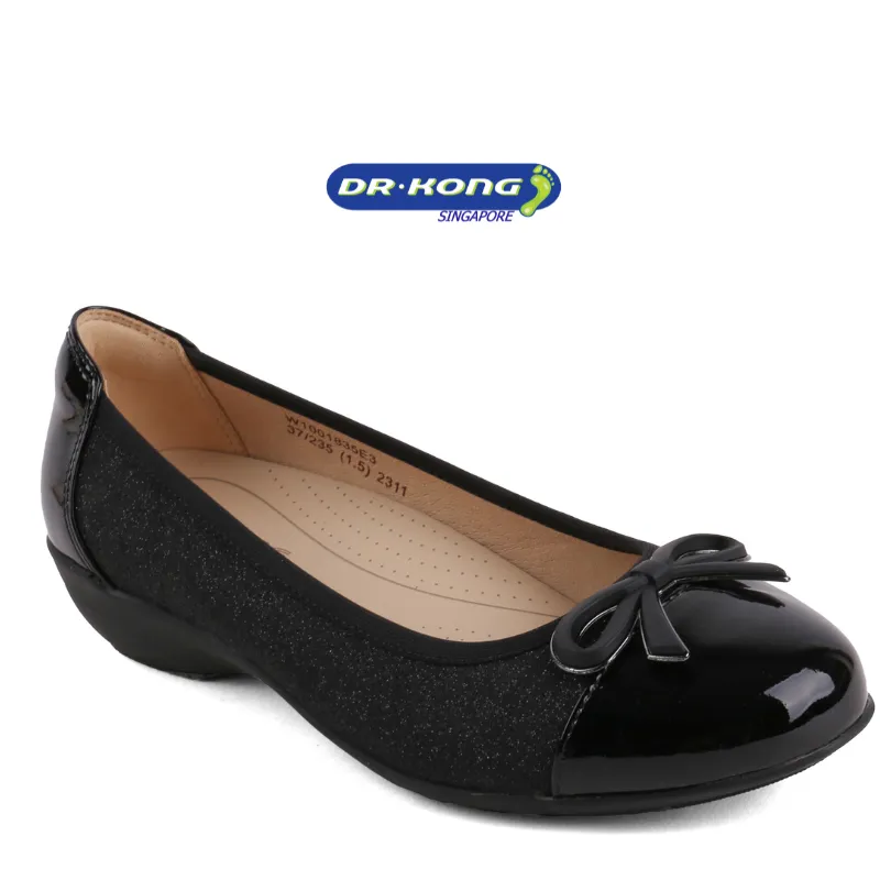 DR.KONG WOMEN COMFORT FLAT SHOES DK-W1001835E3-BLK(RP : $179) Designer Flat Shoes