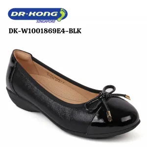 DR.KONG WOMEN COMFORT FLAT SHOES DK-W1001869E4-BLK Tweed Shoes