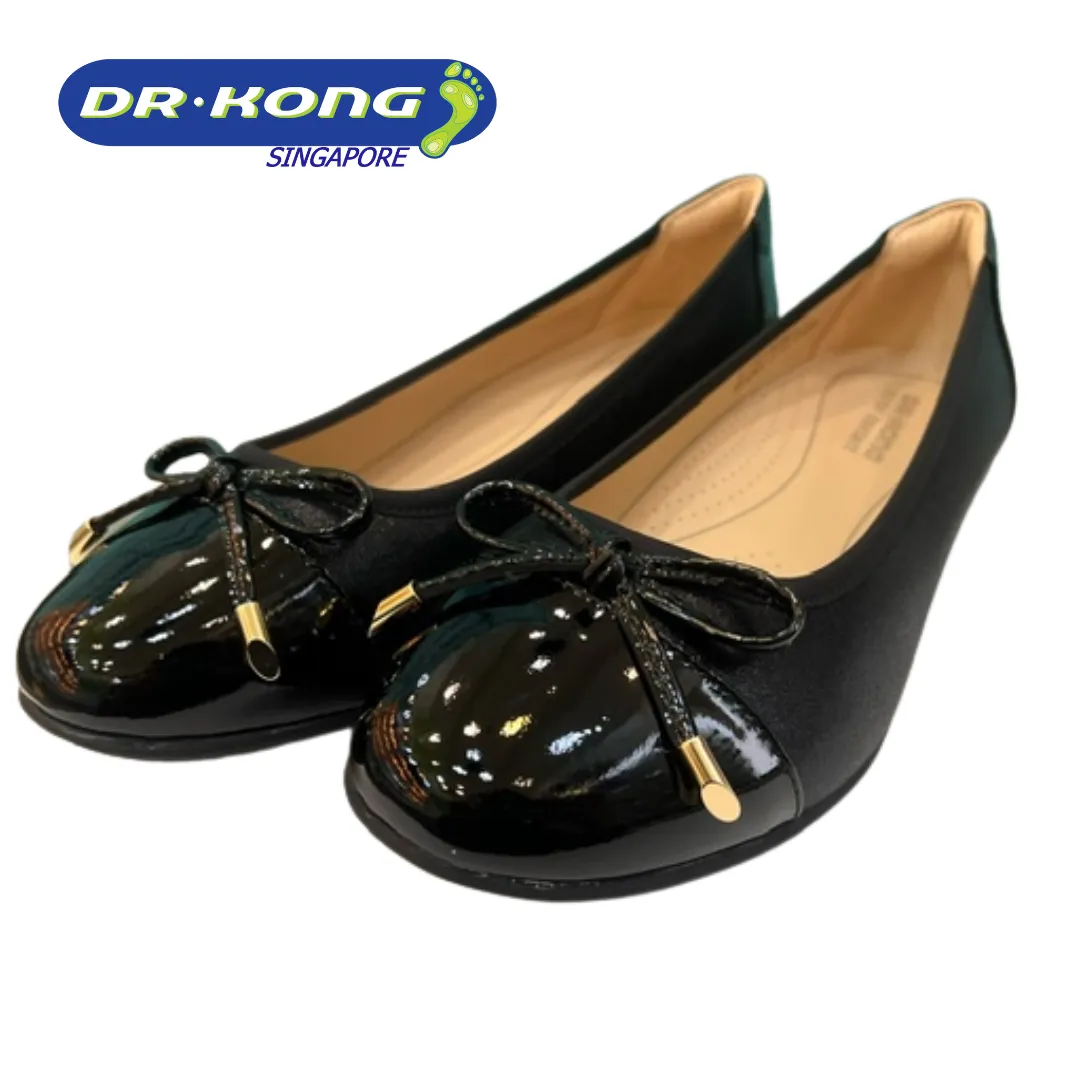 DR.KONG WOMEN COMFORT FLAT SHOES DK-W1001869E4-BLK Slip Resistant Shoes Flats