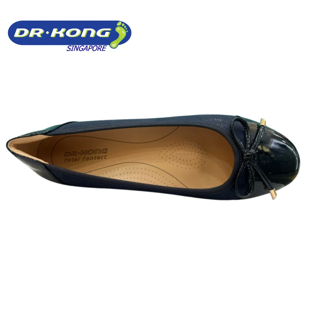 Flat Shoes Pointed Toe DR.KONG WOMEN COMFORT FLAT SHOES DK-W1001869E4-BLU