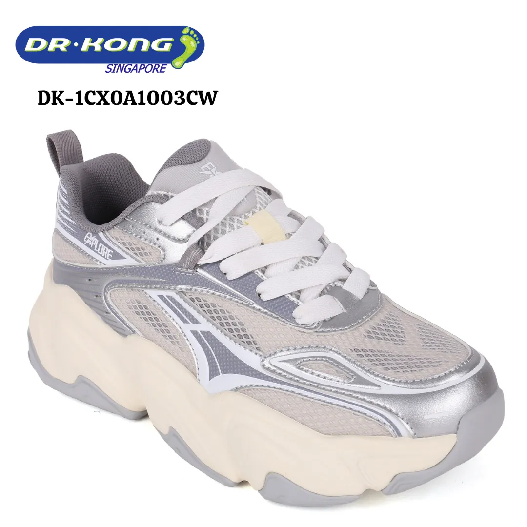 DR.KONG WOMEN EXPLORE SNEAKERS DK-1CX0A1003CW White Velcro Sneakers