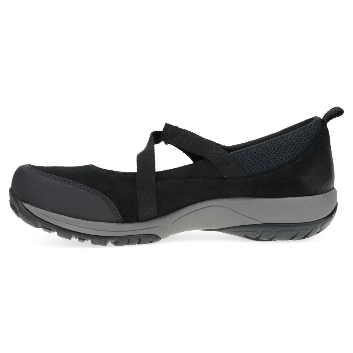 Dansko Women's Primrose Black Burnished Suede Mary Jane Fastest Trail Running Shoes