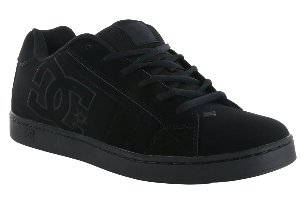 DC Net Shoes All Black Underrated Skate Shoes