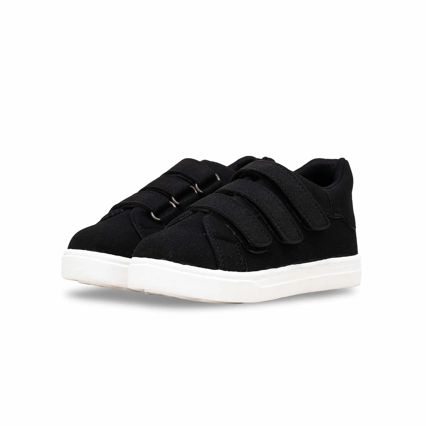 Boys Black Casual Canvas KD2190 Casual Closed Toe Summer Shoes