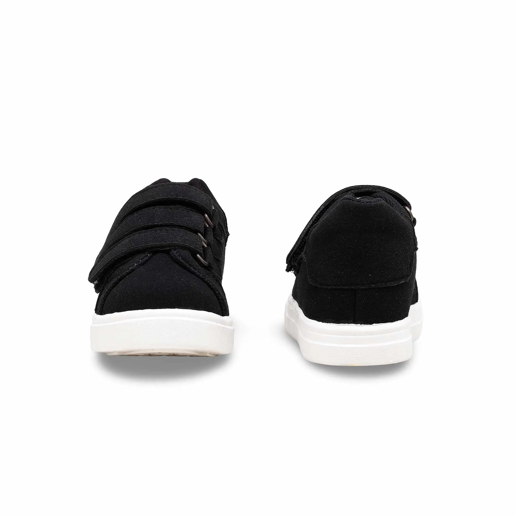 Boys Black Casual Canvas KD2190 Casual Skateboarding Shoes