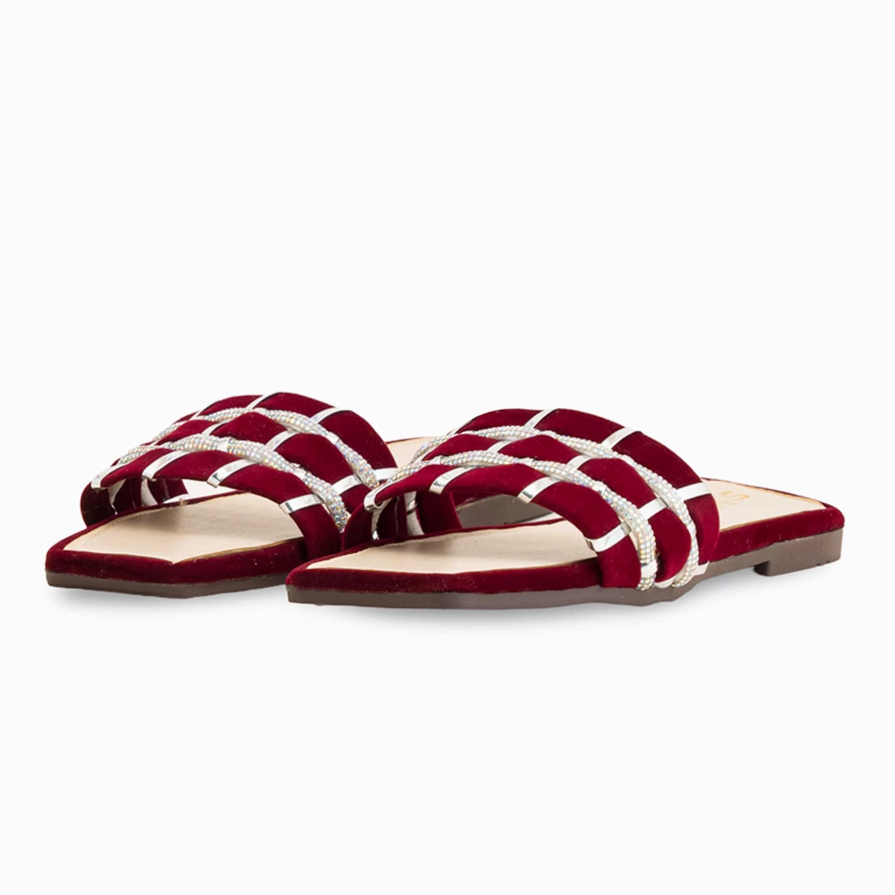 Best Shoes For Formal And Casual Maroon Casual Women Slipper CL2002
