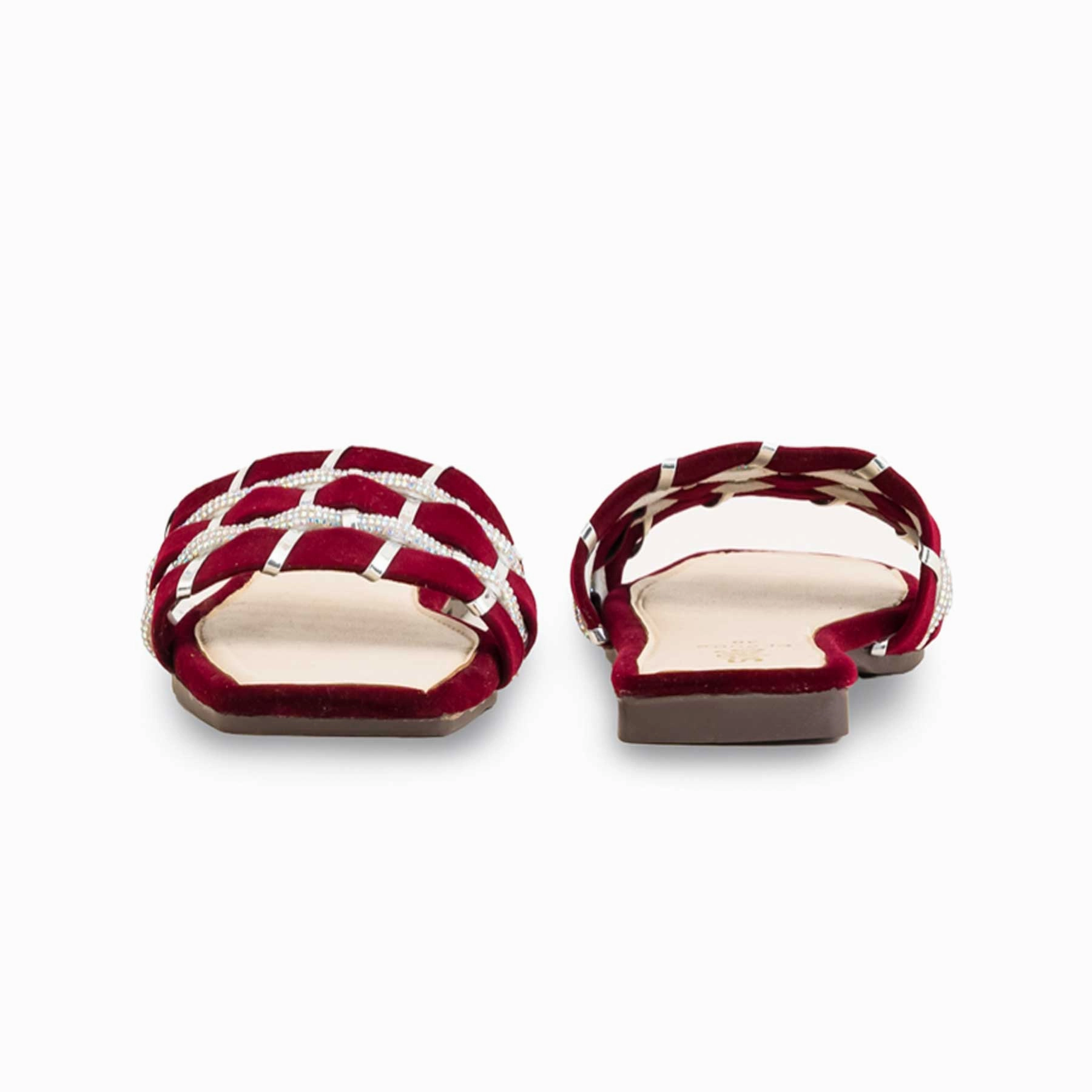 Casual Mtb Shoes Maroon Casual Women Slipper CL2002