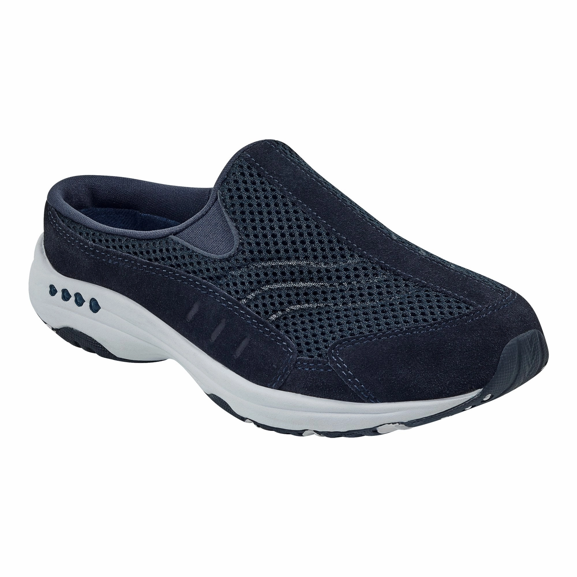Most Comfy Casual Shoes Easy Spirit Travel Time - Navy/White