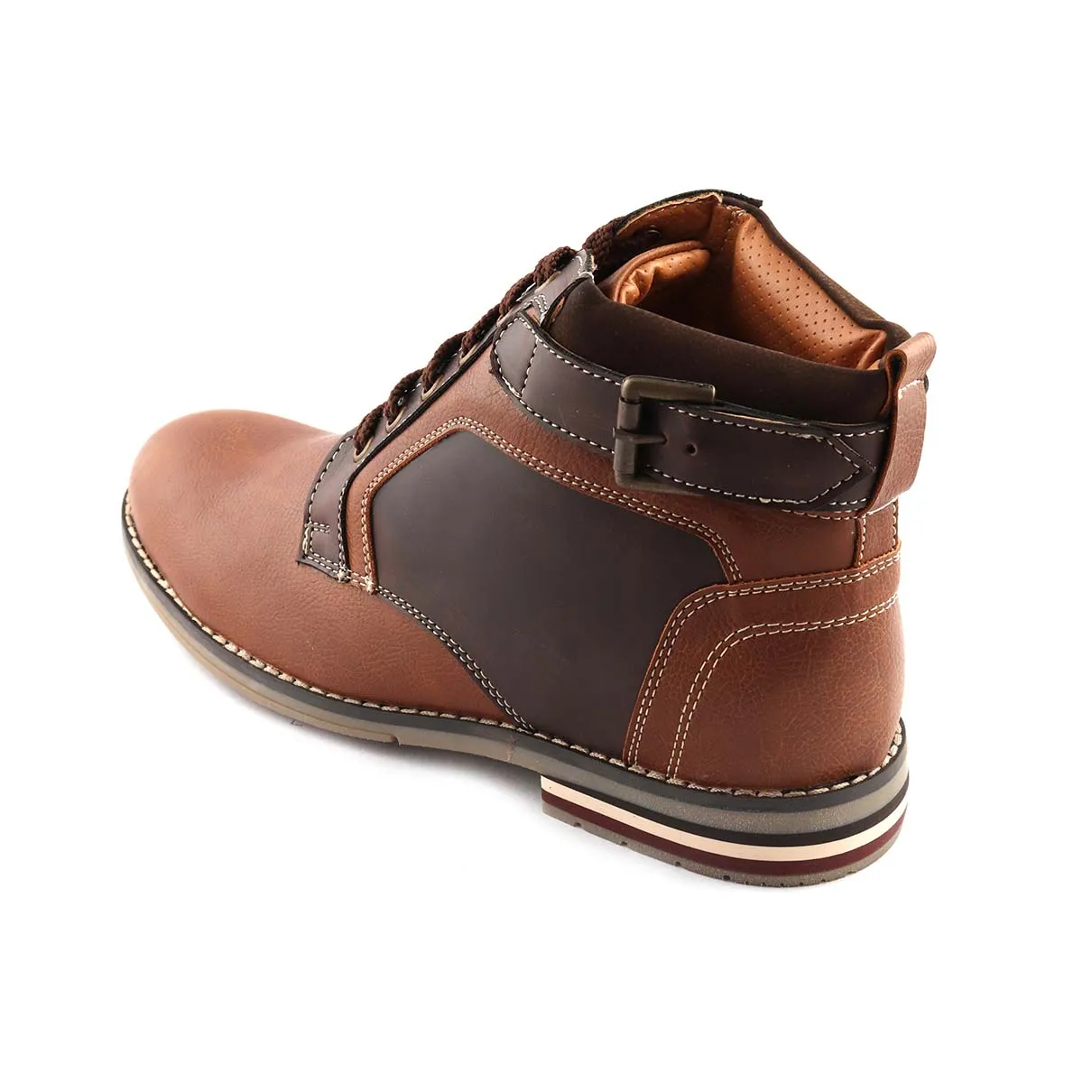 San Frissco Men Brown Casual Shoes Boot Casual Shoes