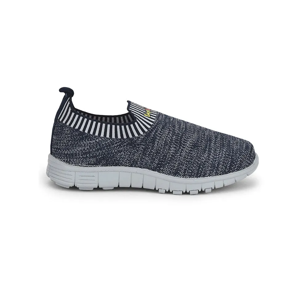 For Disney World Comfortable Walking Lucy & Luke (Blue) Sports Non Lacing Walking Shoes For Kids 2123-22 By Liberty