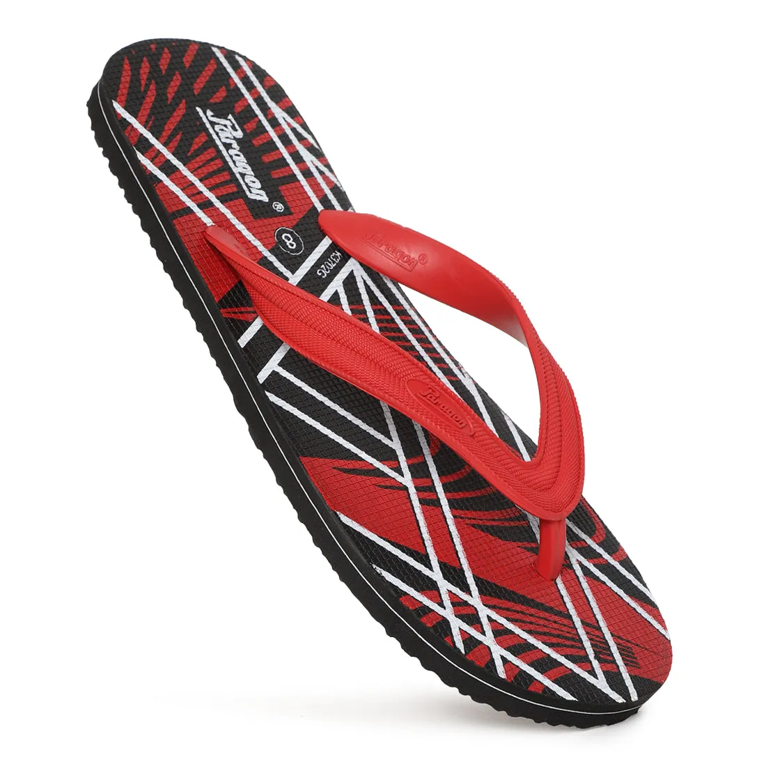 Paragon  HWK3702G Men Stylish Lightweight Flipflops | Casual & Comfortable Daily-wear Slippers for Indoor & Outdoor | For Everyday Use Changeable Straps Flip Flops