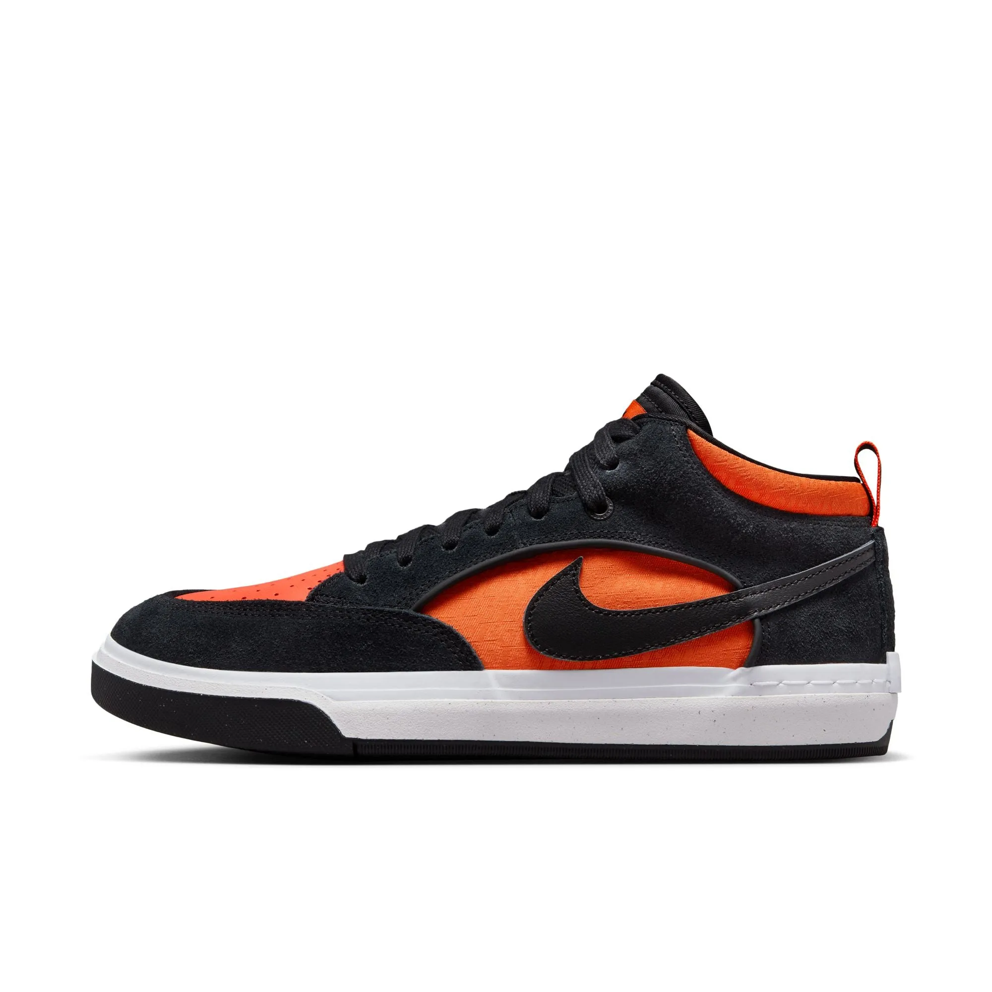 Nike SB Leo Baker React Shoes - Black/Black-Orange-Electro Orange Best Everyday Asics Shoes