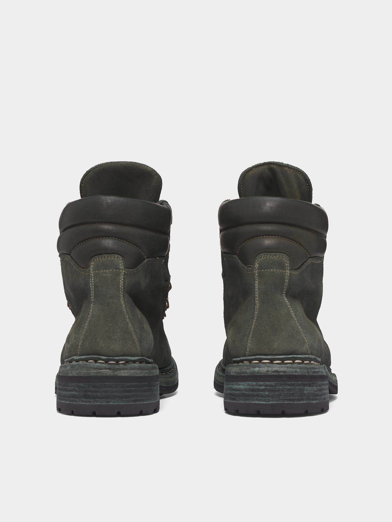 Hiking Shoes Product Info Green 19M Reverse Calf Hiking Boots (19M-CALF-REVERSE-CV31T-OLIVE-G)