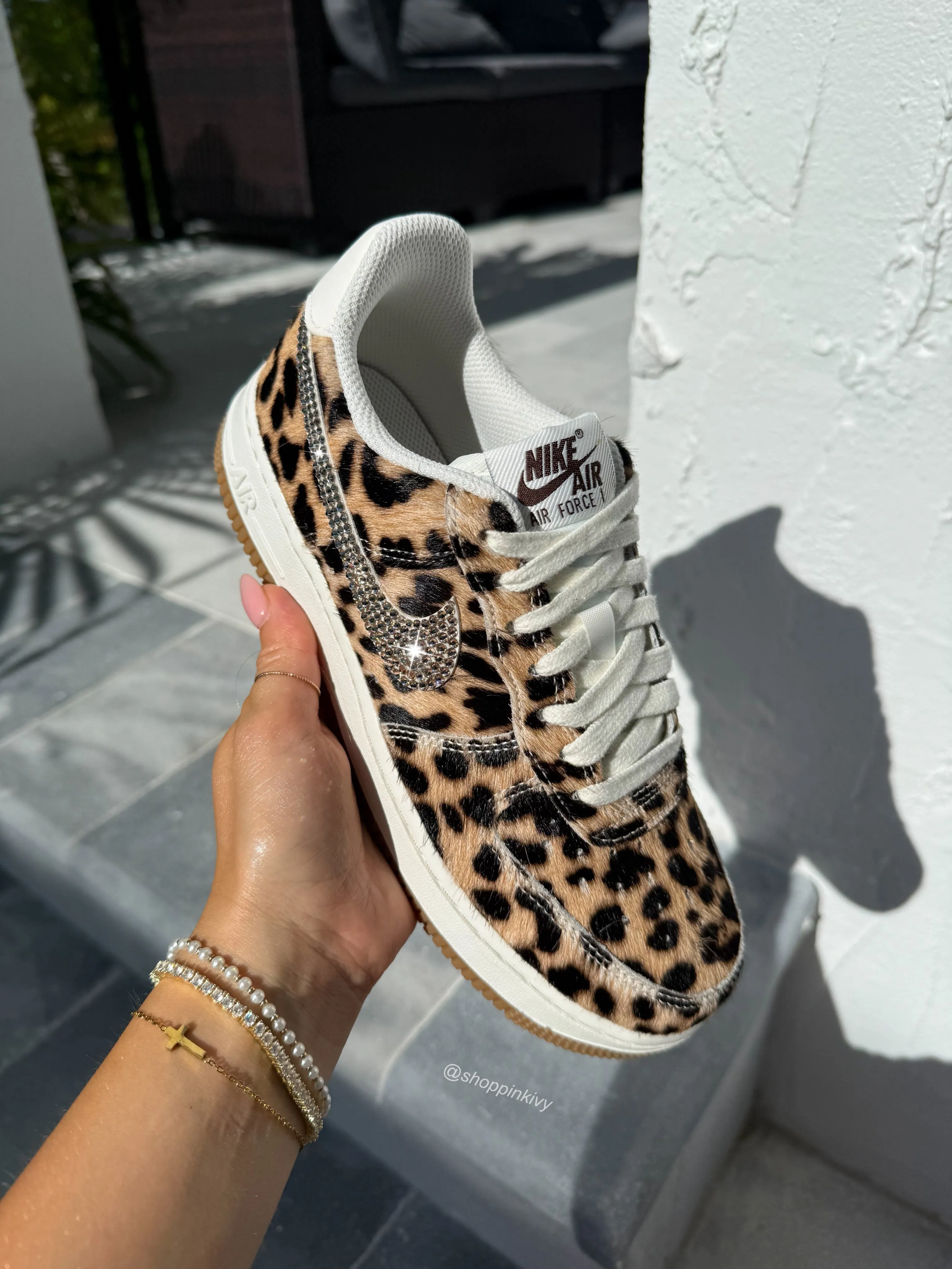 Baseball Adidas Turf Shoes Special Edition Leopard Swarovski Womens Nike Air Force One