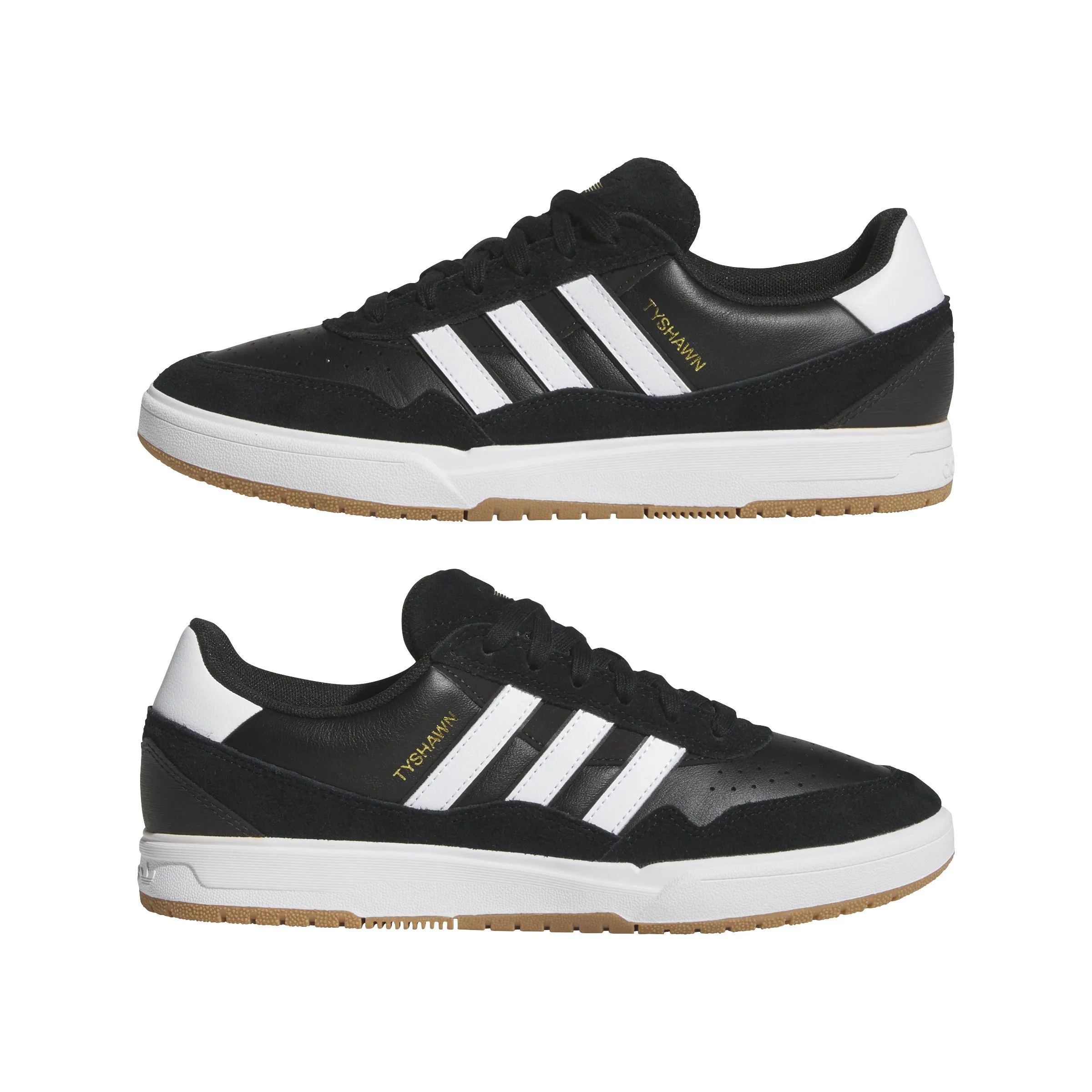 Adidas Skateboarding Shoes Tyshawn II Core Black Cloud White Gum Adidas Wrestling Shoes Hvc