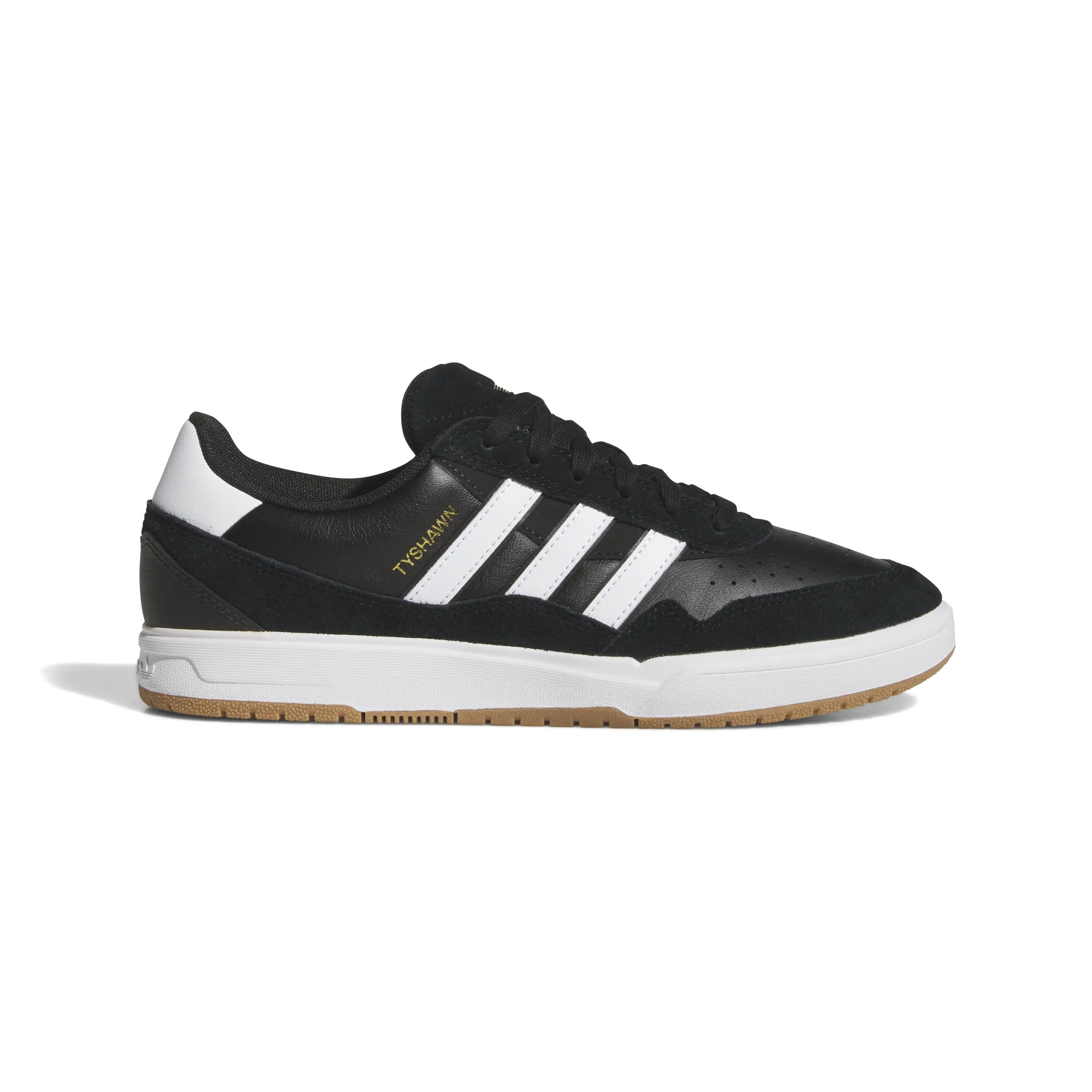 Gazelle Shoes Adidas Adidas Skateboarding Shoes Tyshawn II Core Black Cloud White Gum