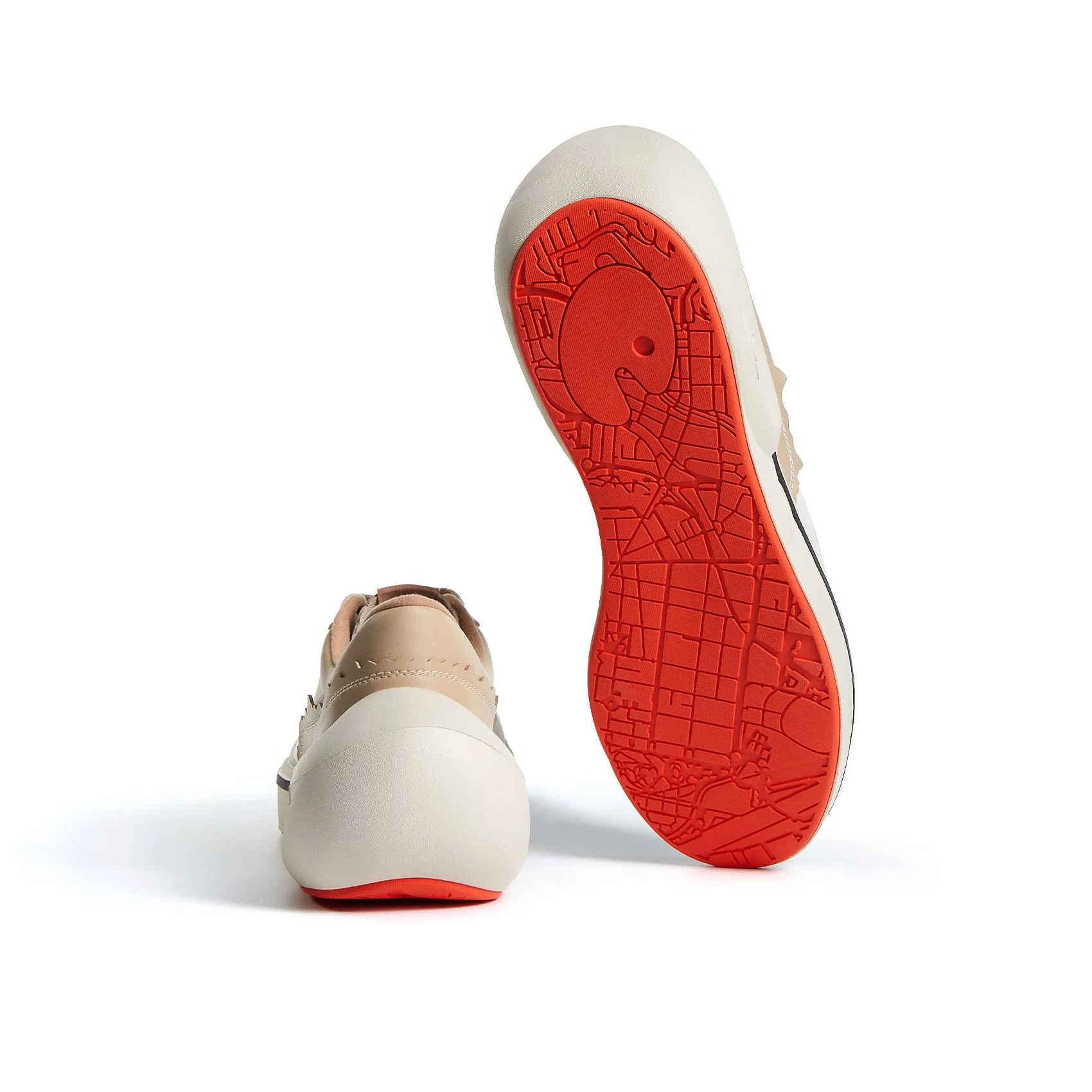 Light Khaki Bilbao B2 Women High Top Skate Shoe