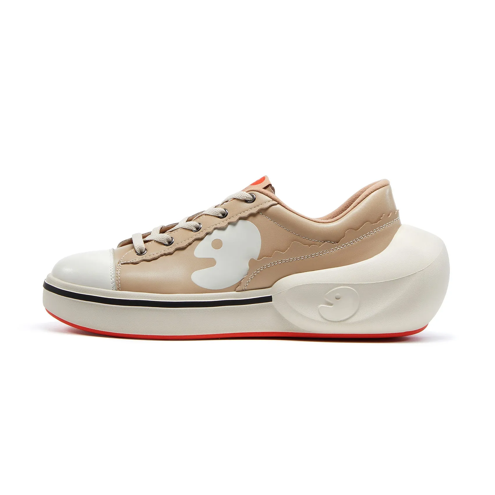 Light Khaki Bilbao B2 Women Skateboarding Forum 84 Low Adv Skate Shoes