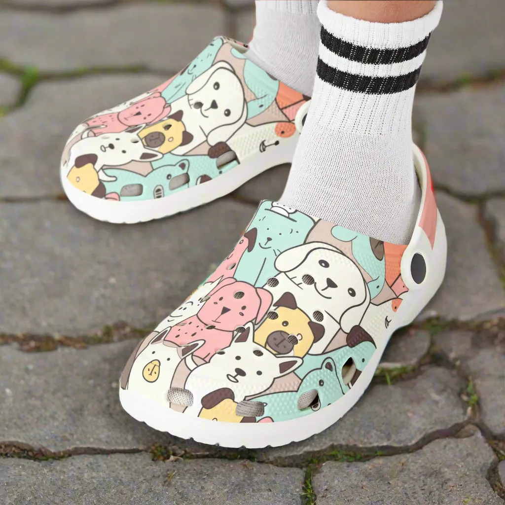 Stealth Shoes Climbing Adorable Animal Print Kid's EVA Foam Clogs - Fun and Comfortable Footwear for Playtime