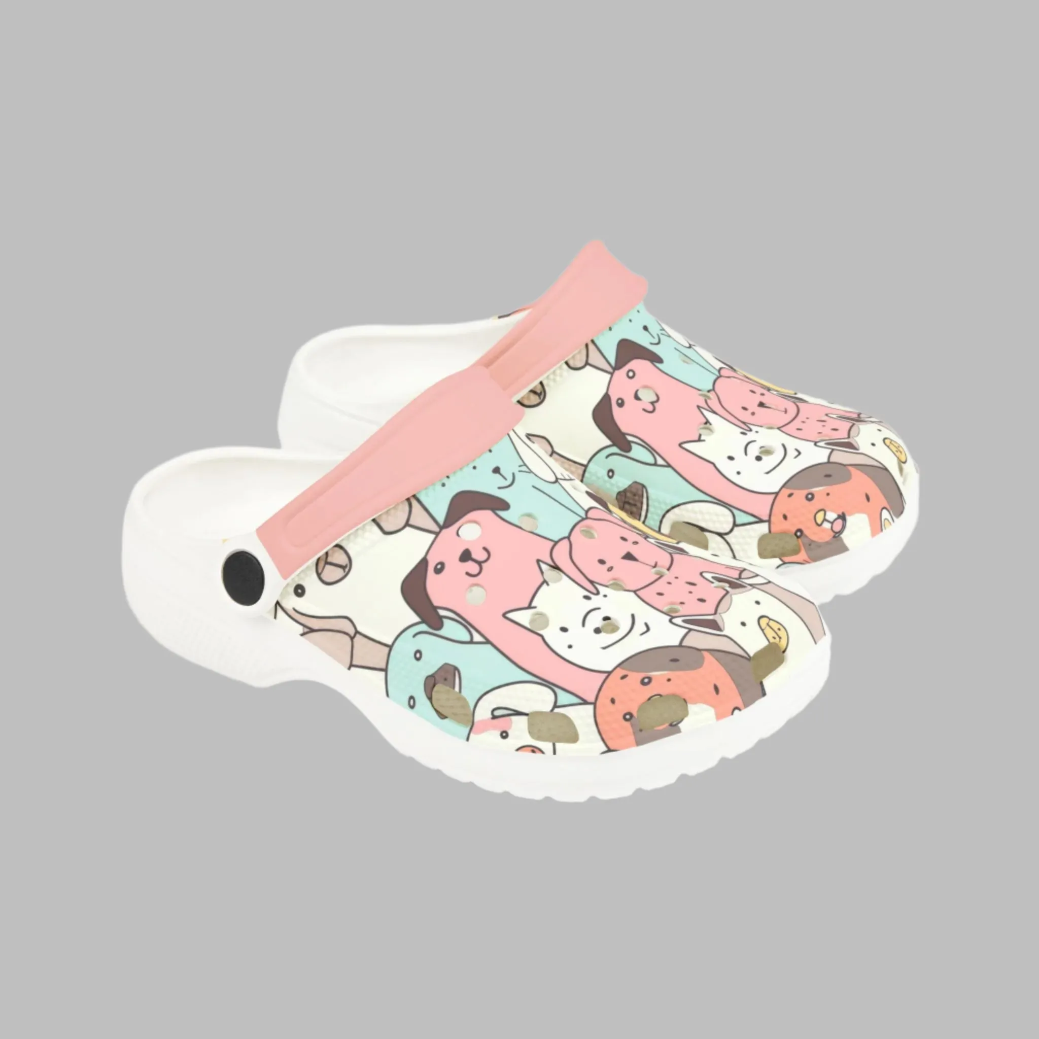 Flagship Climbing Shoes Adorable Animal Print Kid's EVA Foam Clogs - Fun and Comfortable Footwear for Playtime