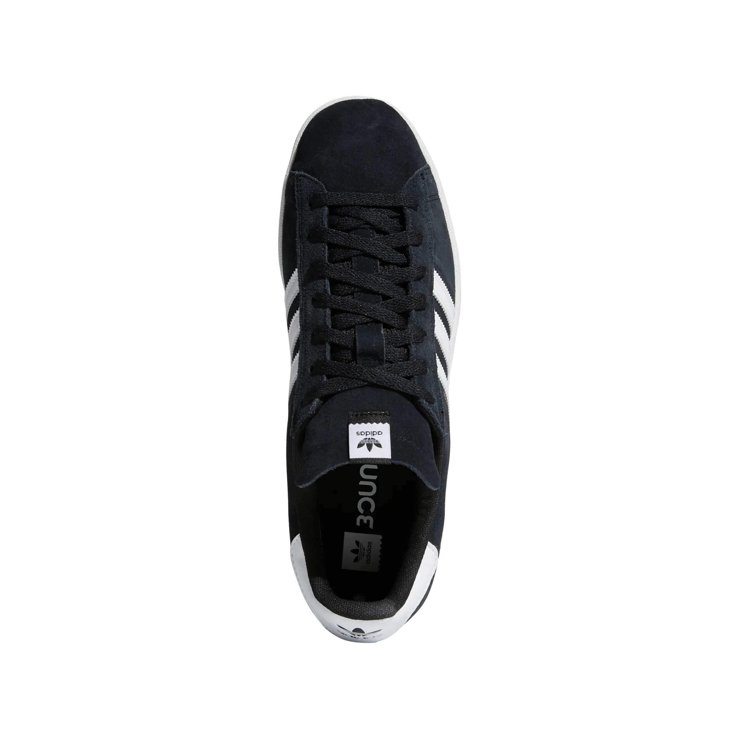 Adidas Campus ADV Shoes - Core Black / Cloud White / Cloud White (B22716) Adidas Shoe Store Near Me