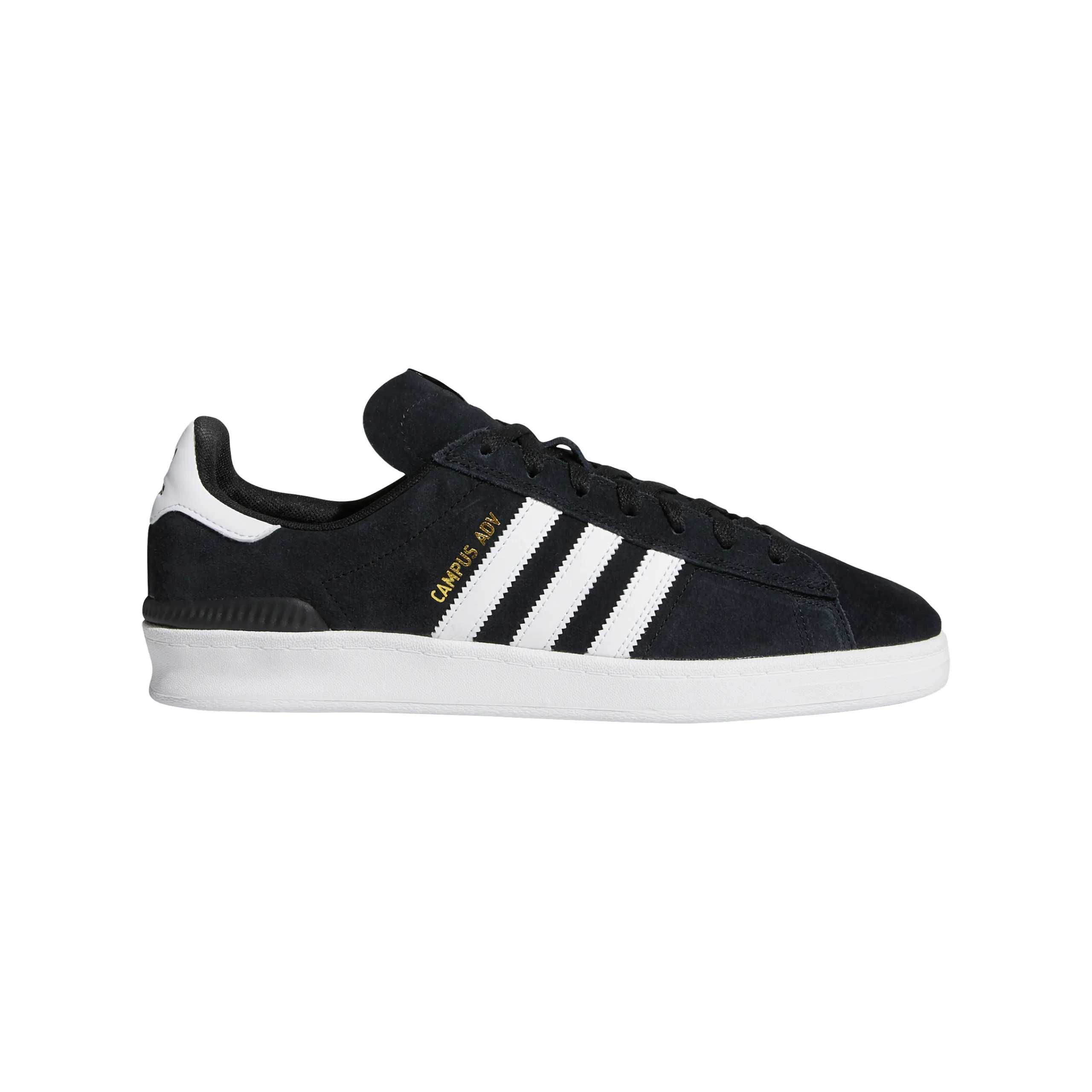 Adidas Campus ADV Shoes - Core Black / Cloud White / Cloud White (B22716) Parley Shoes Adidas