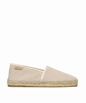 Suede Ankle Strap Espadrilles Espadrilles INDIANA Sable