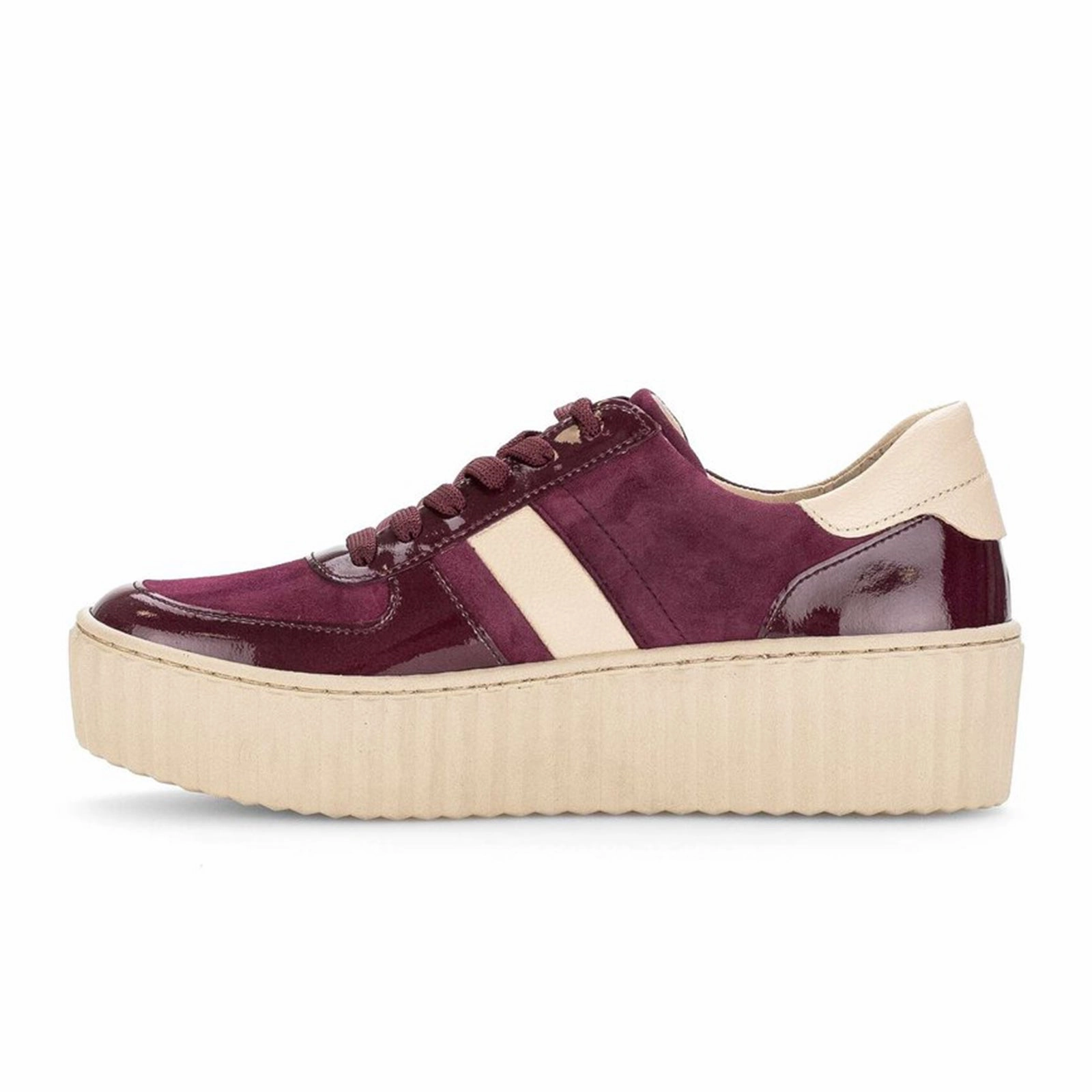 Casual Stylish Winter Shoes Gabor 203 Vesta Sneaker (Women) - Cervo/Aubergine