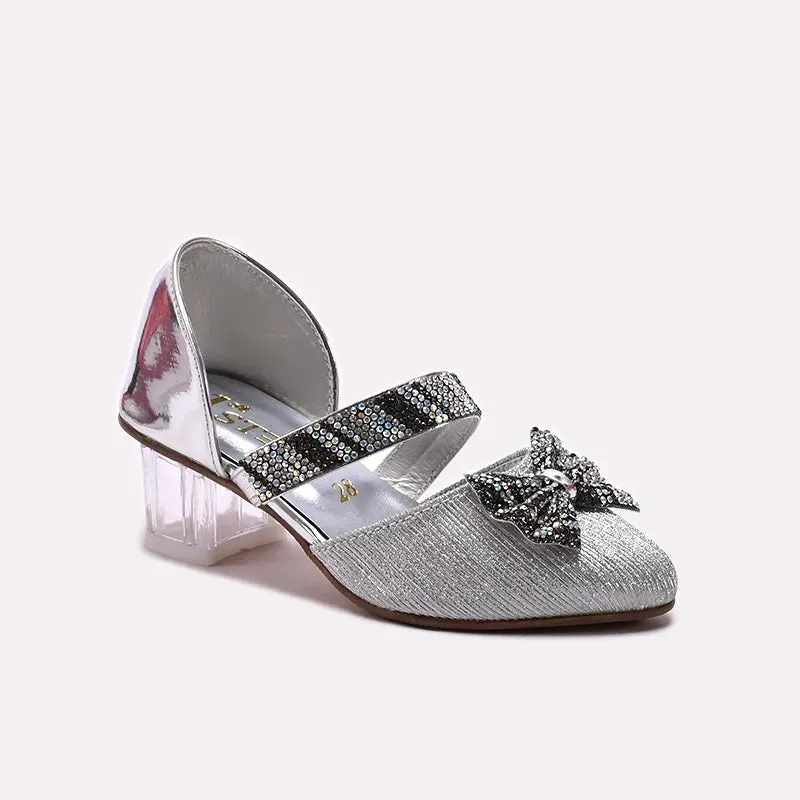 Silver Fancy Pumps 0710570 Best Arch Shoes For Flat Feet
