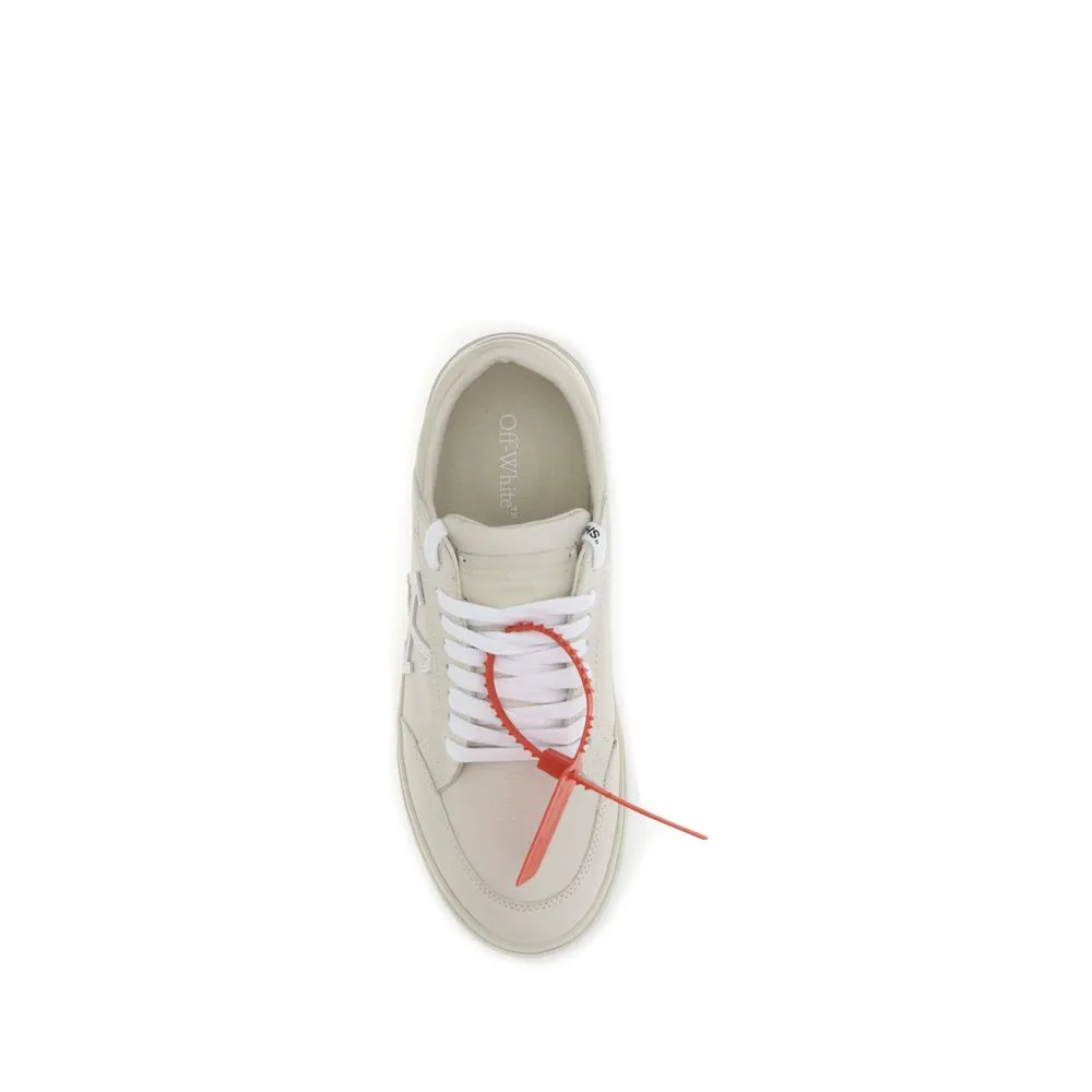 Copa Skate Shoes Off-White Beige Leather Low Top Sneakers