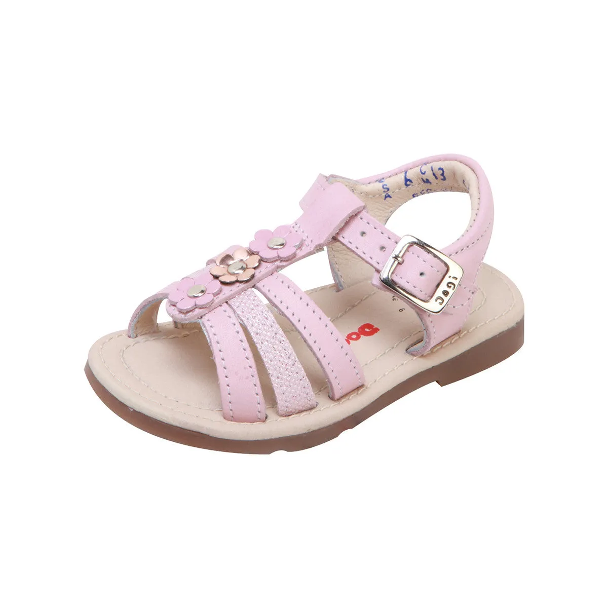 DG-5857 - White/Silver - Dogi Kids Sandals
