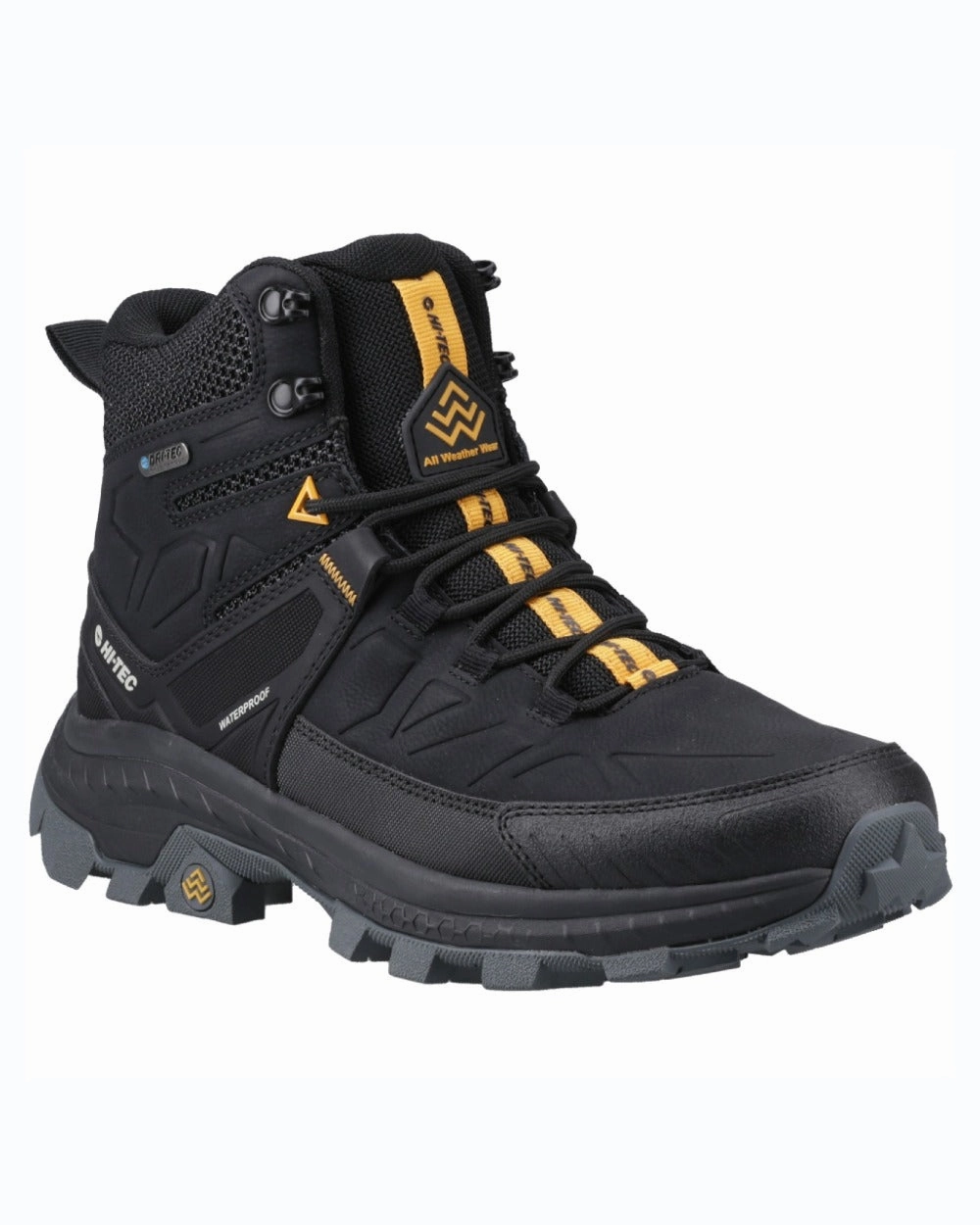 Hi-Tec Mens Rainier Hiking Boots Hiking Shoes Vs Running Shoes