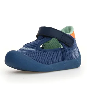Falcotto Boy's Free Open Vl Casual Shoes - Azure / Celeste Sole Azure Best Casual Athletic Shoes