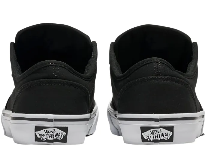 Supportive Business Casual Shoes Vans Youth Atwood Shoe Low-Top Kids Black/White