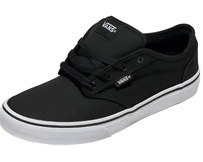 Casual Skating Shoes Vans Youth Atwood Shoe Low-Top Kids Black/White