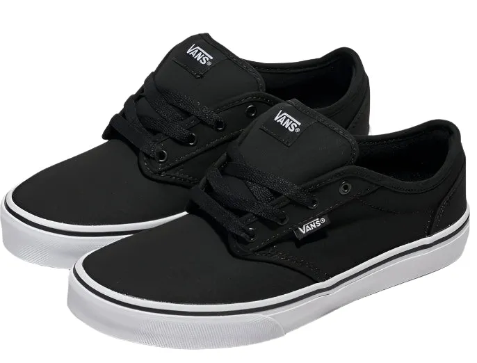 Vans Youth Atwood Shoe Low-Top Kids Black/White Air Jordan Retro 1 Mid Se Suede Casual Shoes