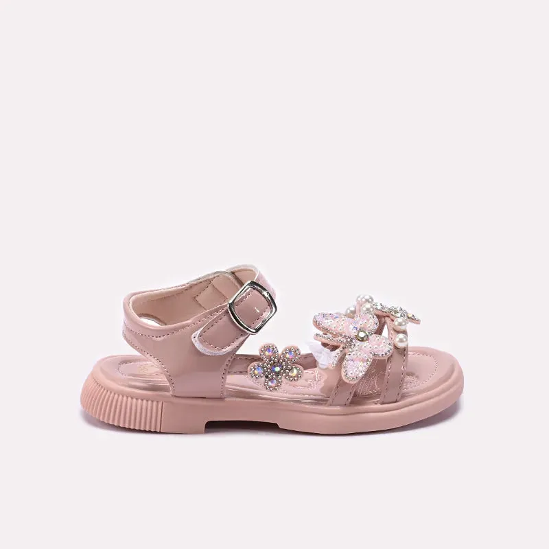 Sneakers Flat Shoes Baby Pink Casual Sandal 0721042