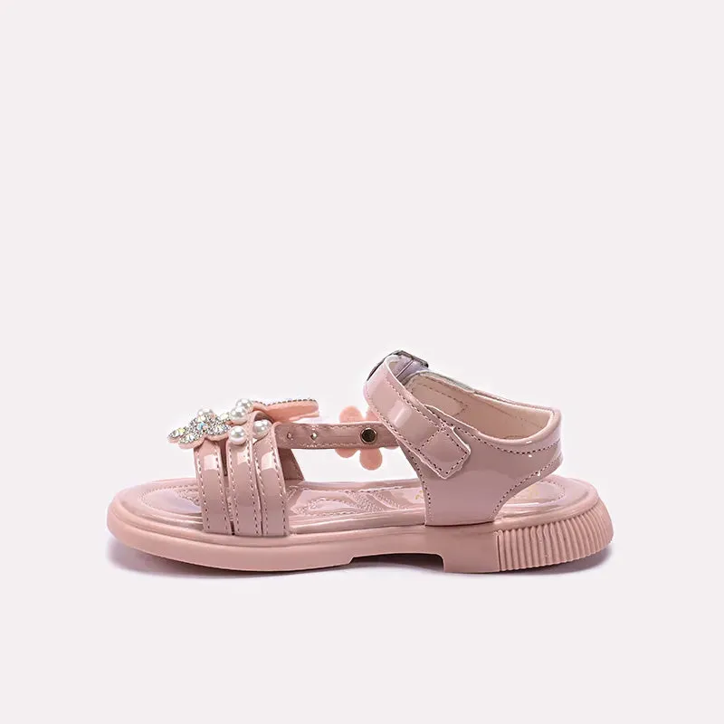 Baby Pink Casual Sandal 0721042 Drop Running Shoes For Flat Feet