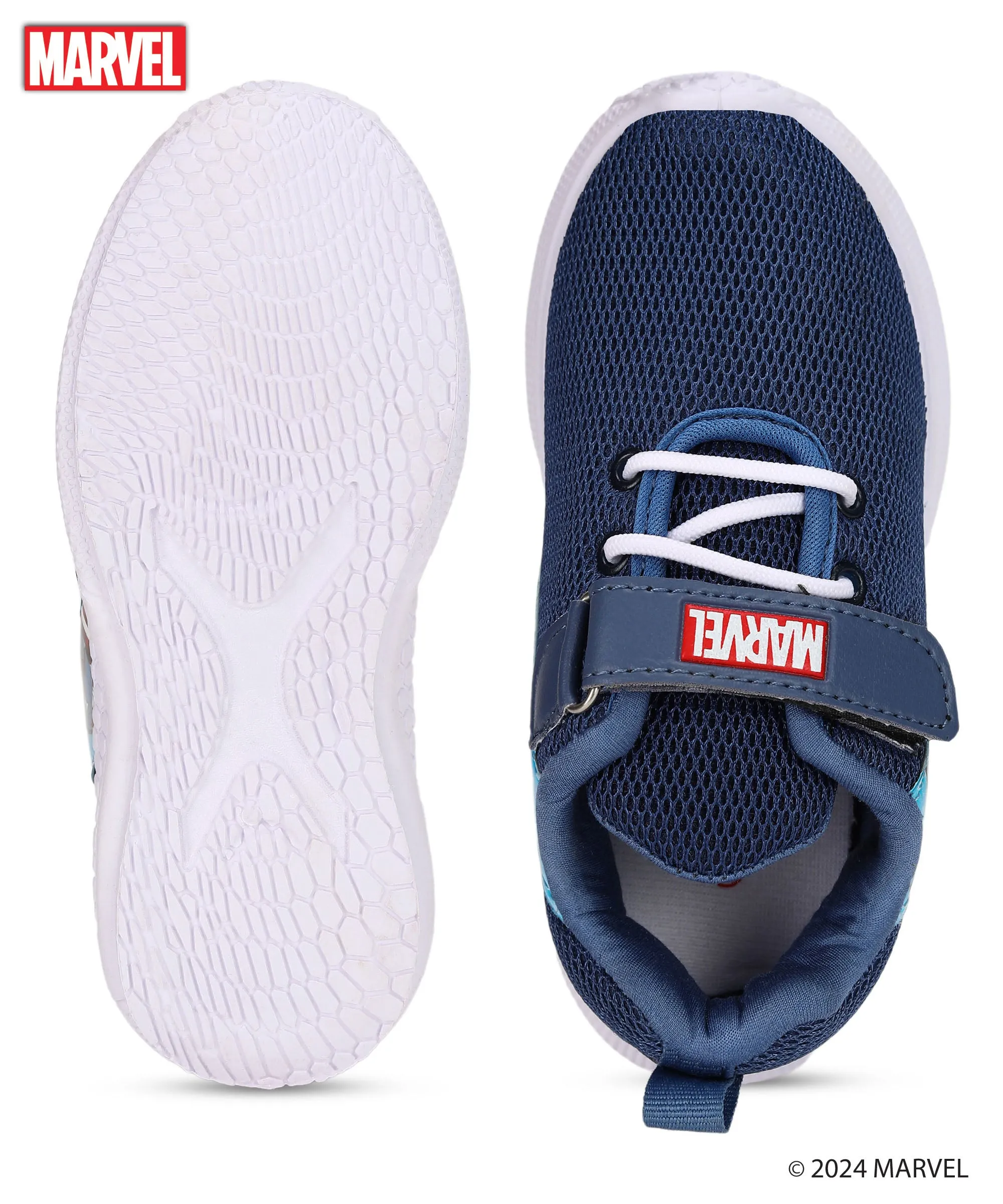 Ocun Climbing Shoes Size Chart Marvel Captain America MK8011K Kids' Casual Shoes | Comfortable and Stylish Footwear for Boys | Ideal for Everyday Use