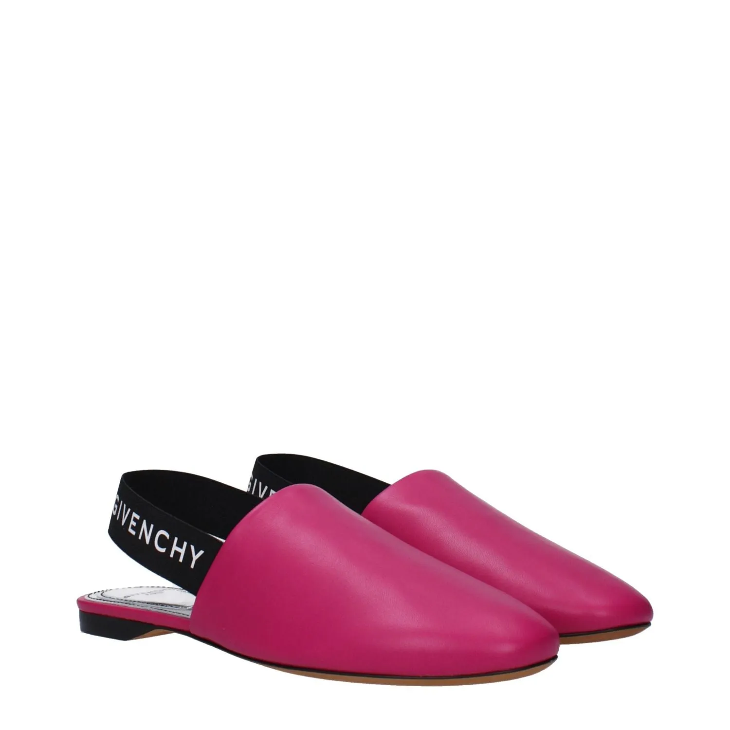 Givenchy Pink Leather Flat Sandals Best Working Out Shoes For Flat Feet