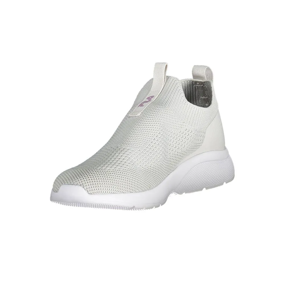 Fila Beige Synthetic Women Sneaker Faux Leather Sneakers