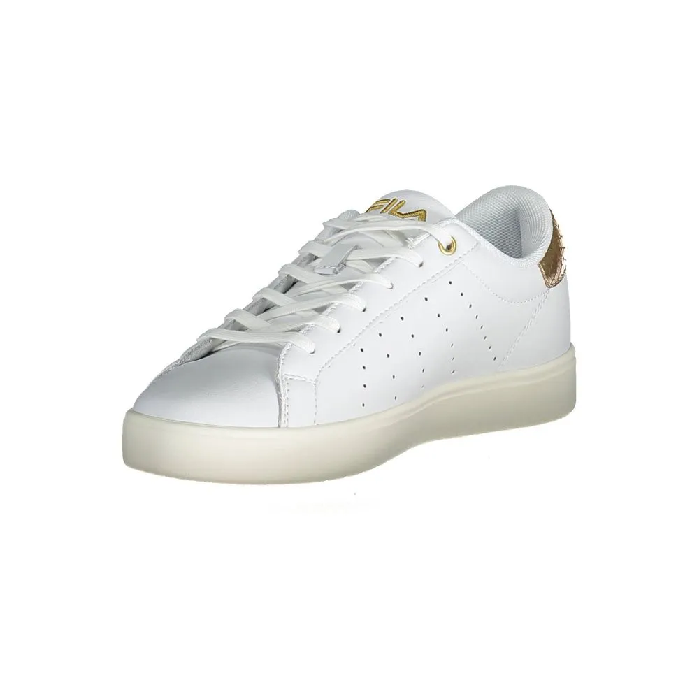 Sneakers And Dresses Fila White Leather Women Sneaker
