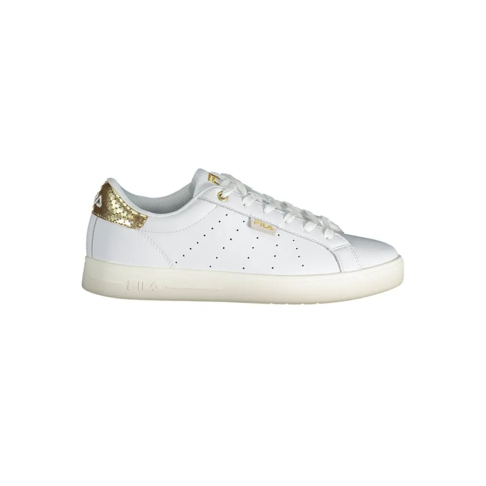 Recyclable Sneakers Fila White Leather Women Sneaker