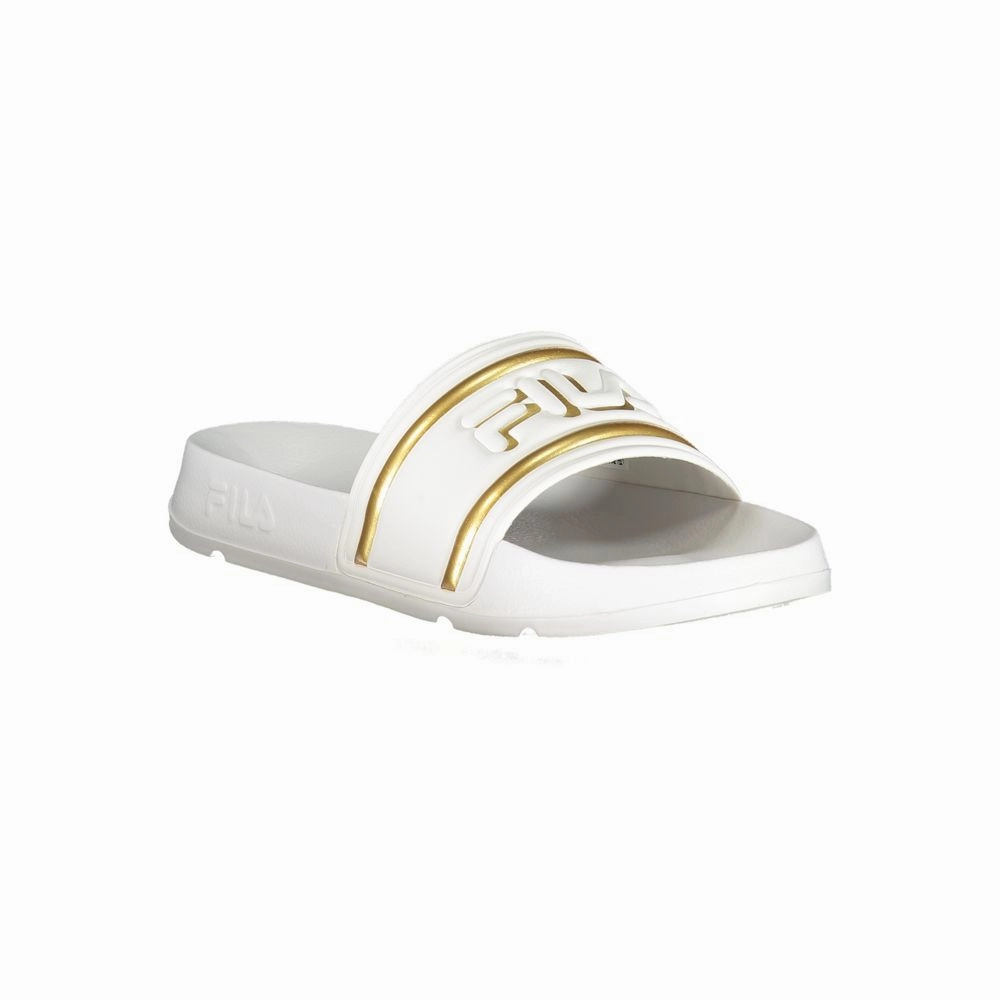 Casual Minimalist Shoes Fila White Polyethylene Women Sandal