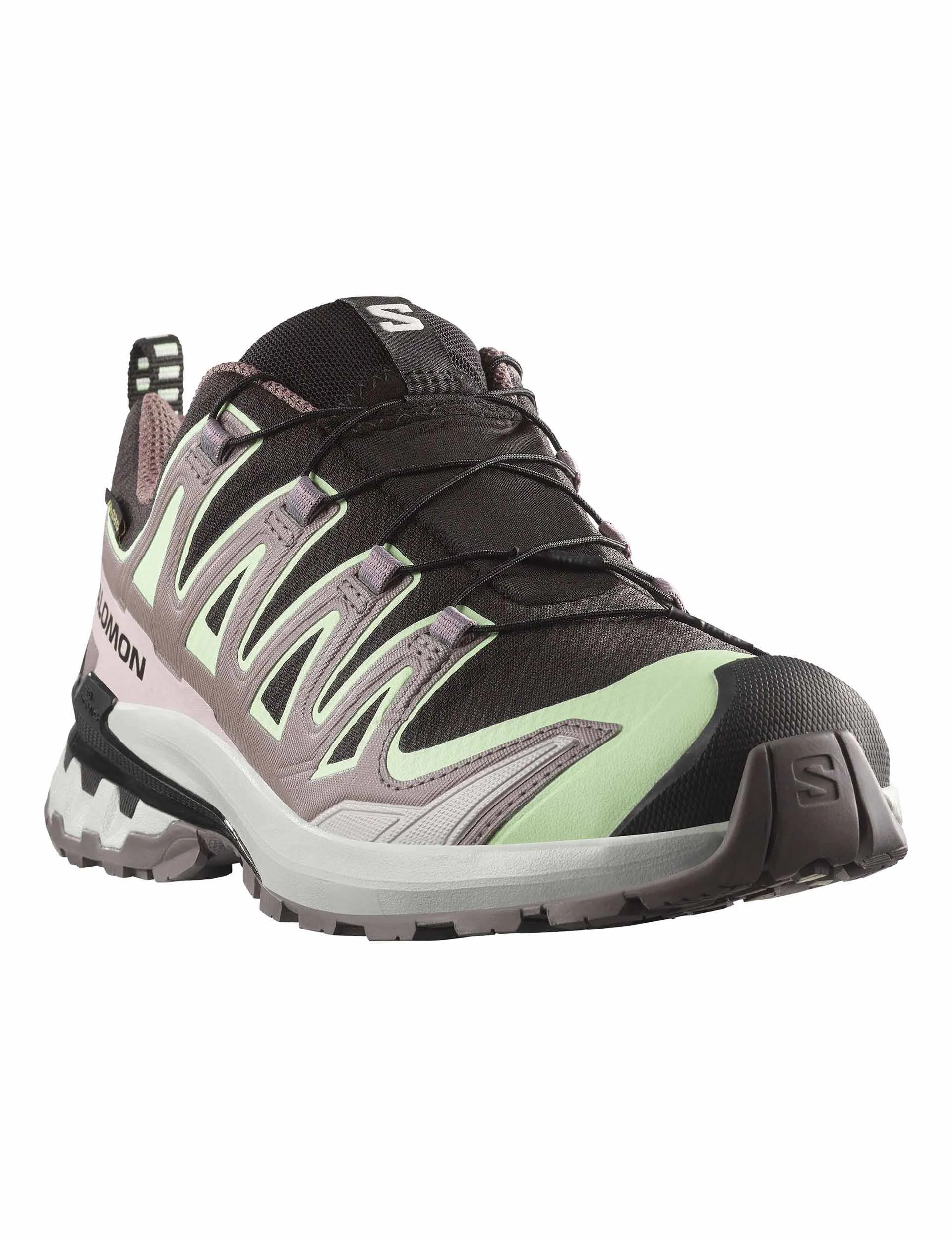 XA Pro 3D V9 Gore-Tex - Black/Patina Green/Grey Violet Lone Peak Trail Shoes