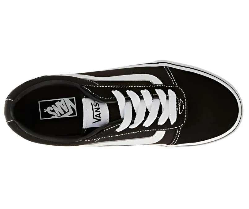 Air Max Plus 3 Casual Shoes Vans Kids Ward Low-Top Kids Sneakers  Suede/Canvas Black/White