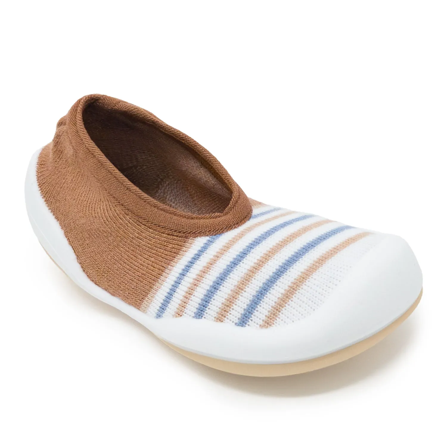 Gym Shoes For Flat Feet Flat-Brown Stripe