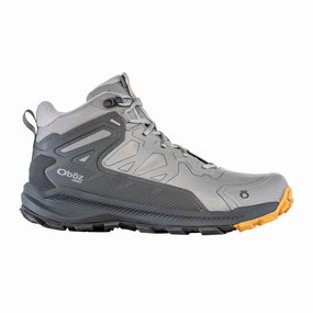 Oboz Katabatic Mid B-DRY Hiking Boot (Men) - Hazy Gray Trailstorm Mid Waterproof Hiking Shoes